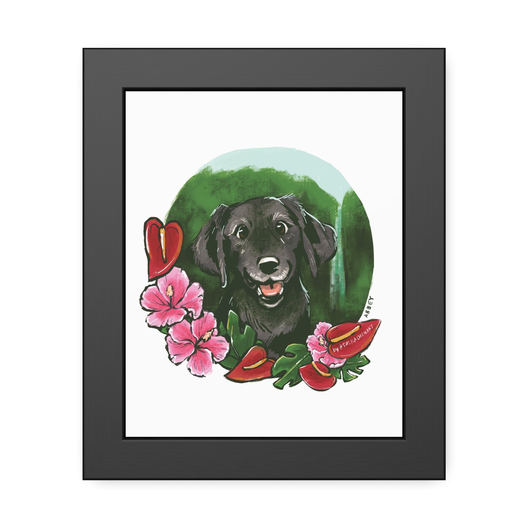 Framed Art Print - 9875
