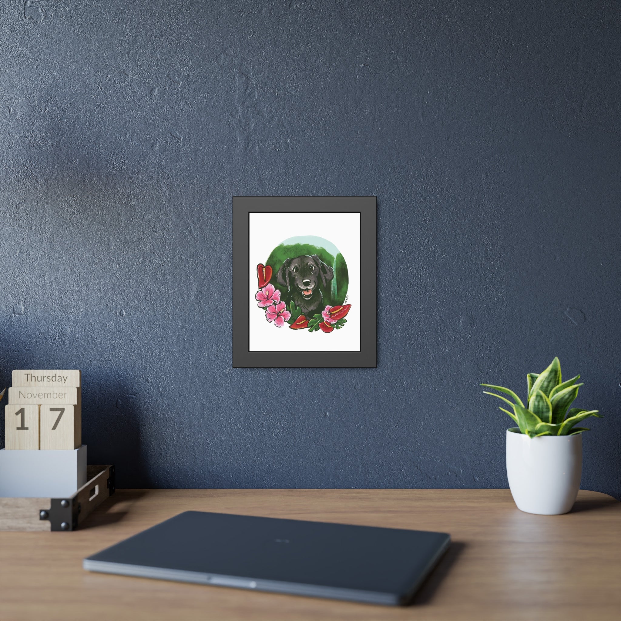Framed Art Print - 9875