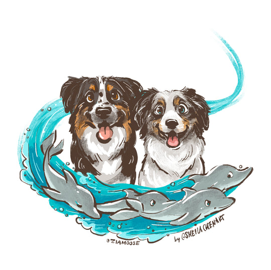 Dolphin Stamp