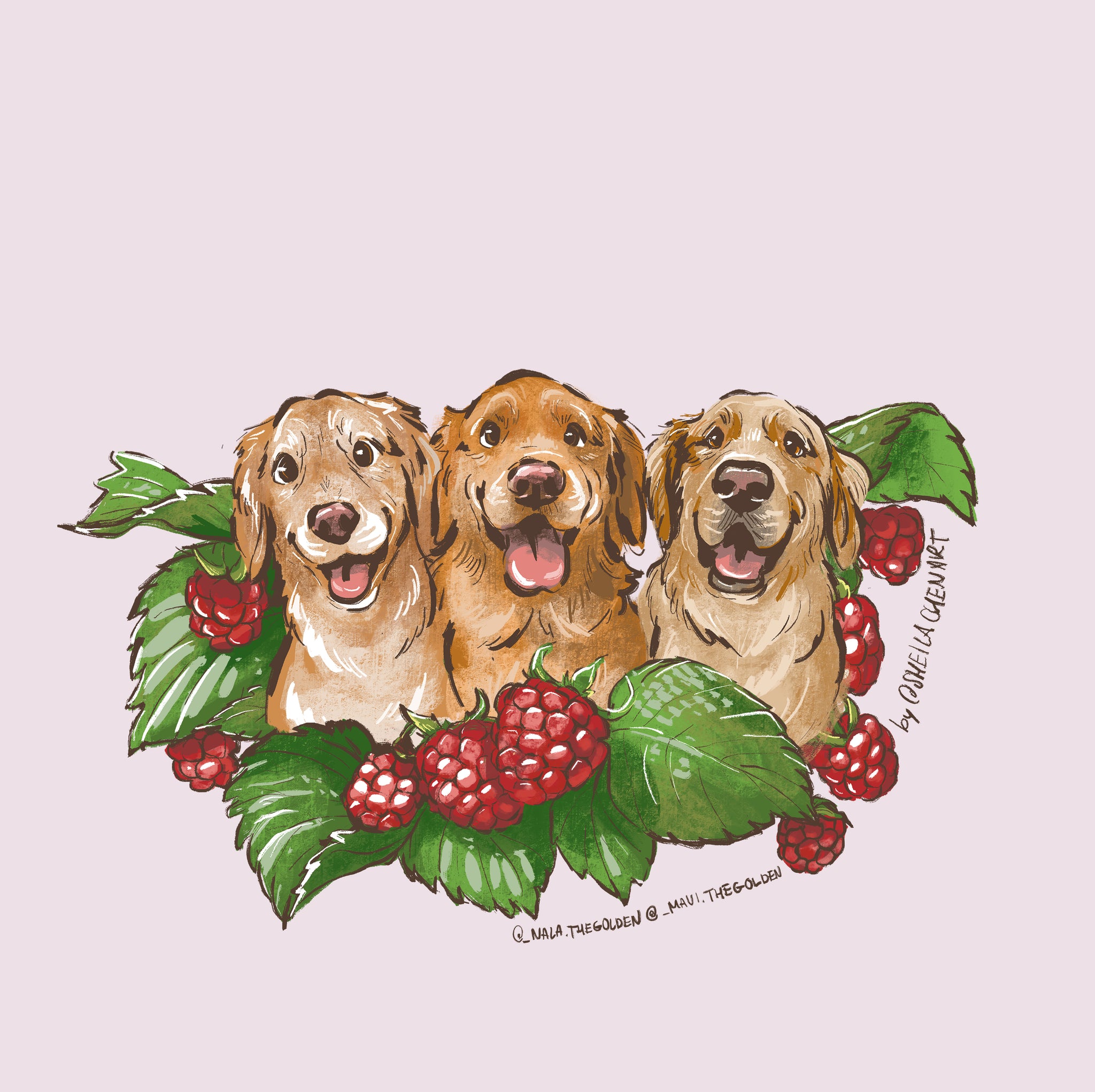 Raspberry Stamp