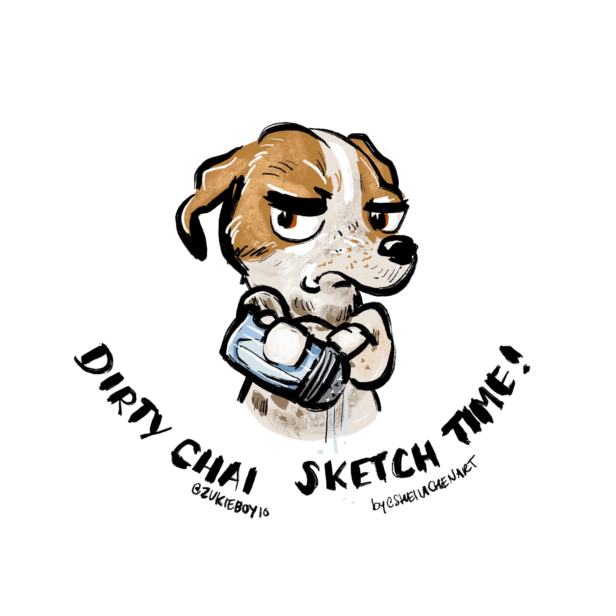 Dirty Chai Sketch Time!