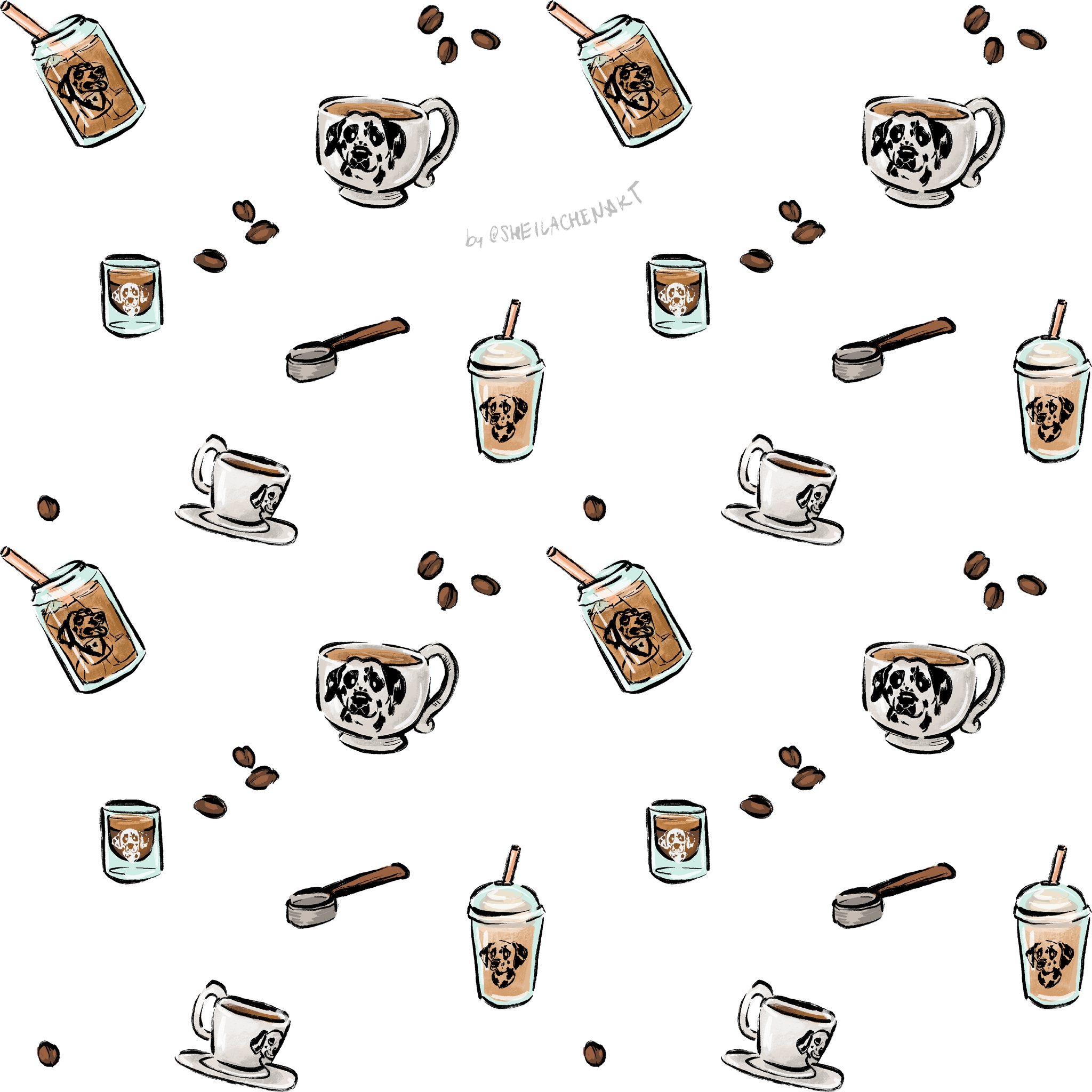 Coffee Pattern