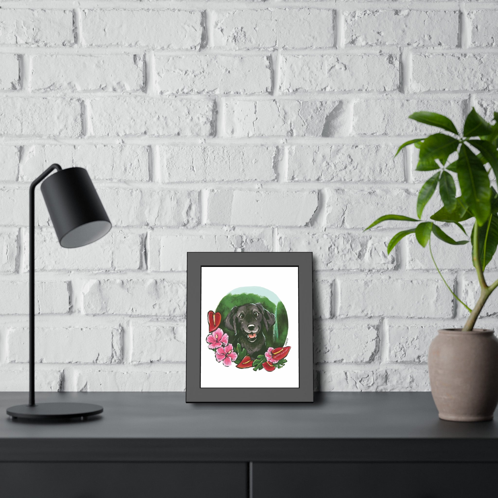 Framed Art Print - 9875