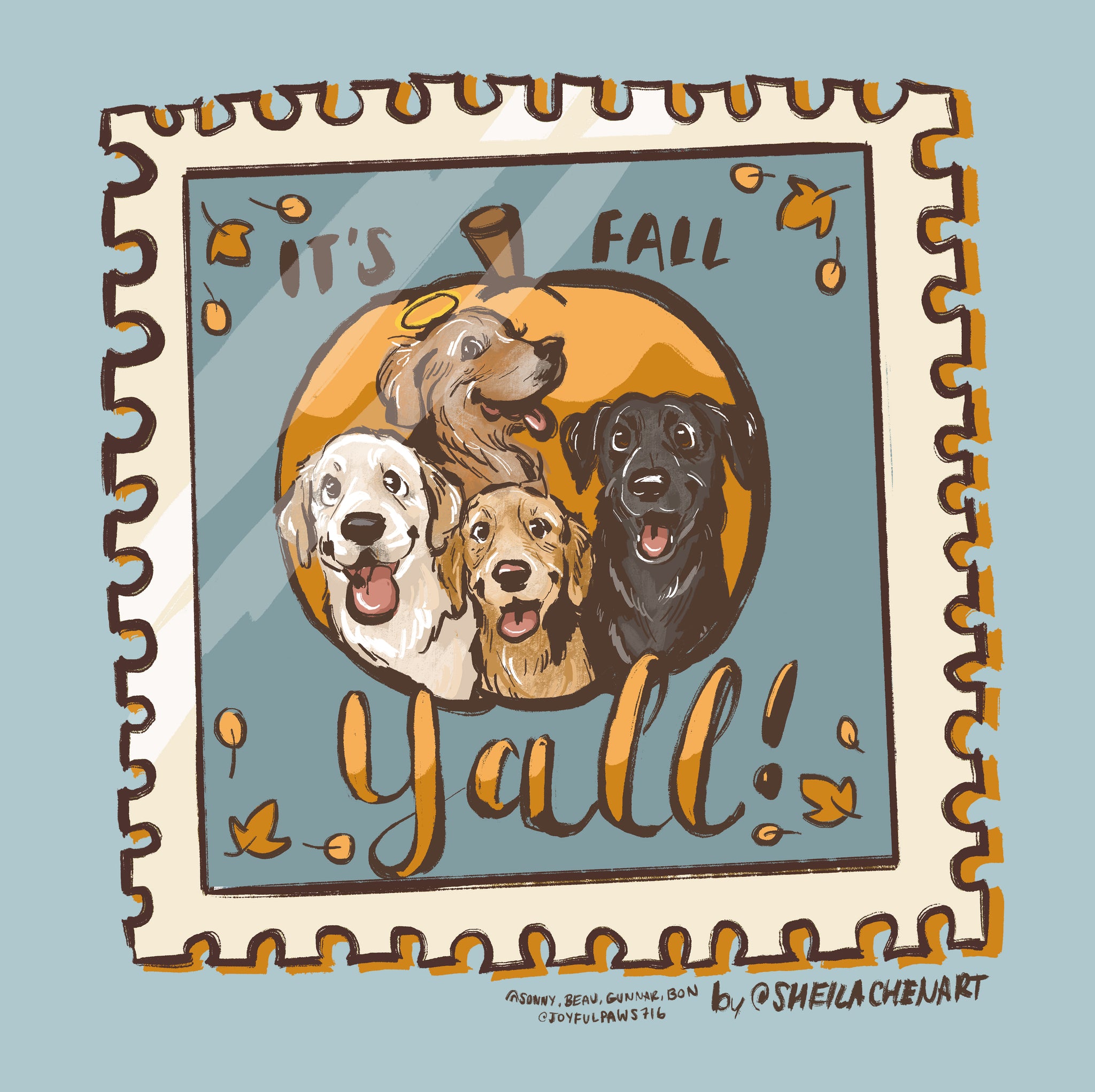 Stamp Fall