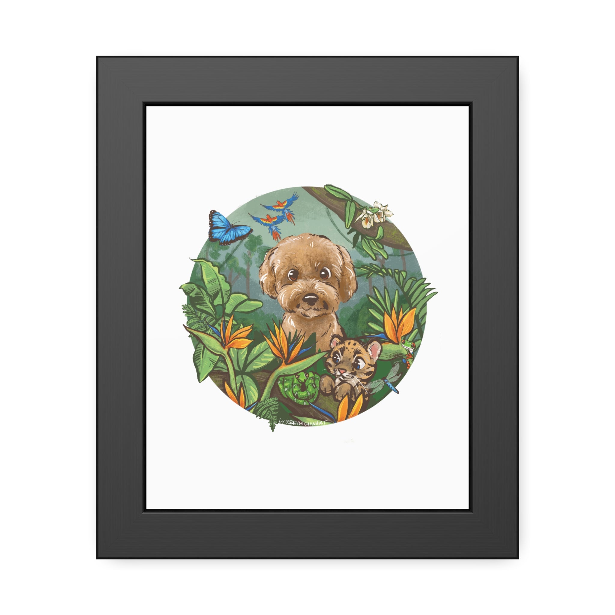 Framed Art Print - 10736