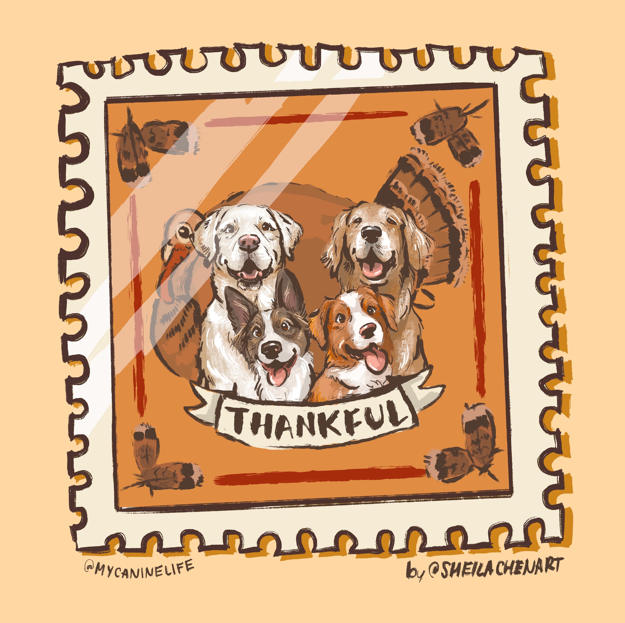 Thankful Stamp