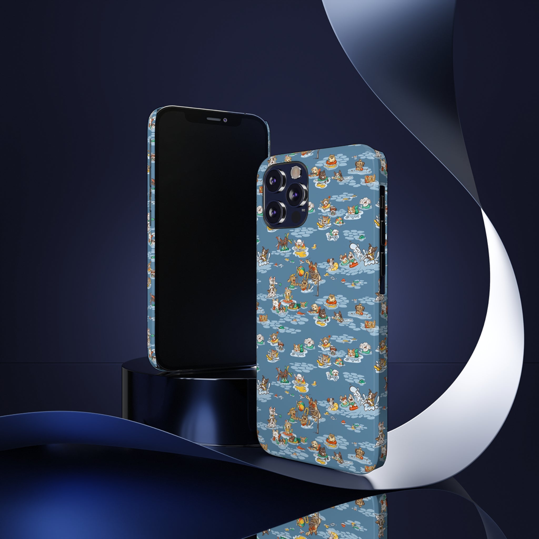 iPhone Case - Pool Party Blue