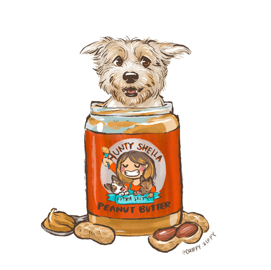 Peanut Butter Jar Stamp