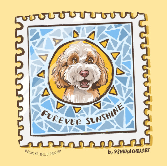 Furever Sunshine Stamp