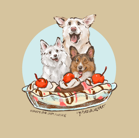 Banana Split Stamp