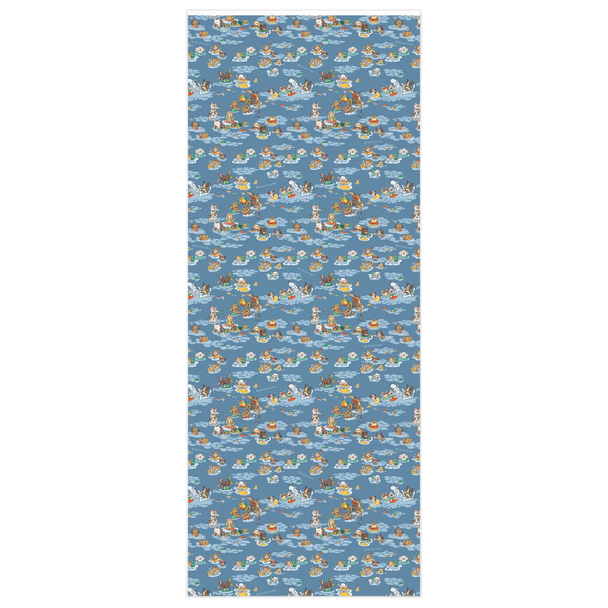 Wrapping Paper - Pool Party Blue – sheilachenart