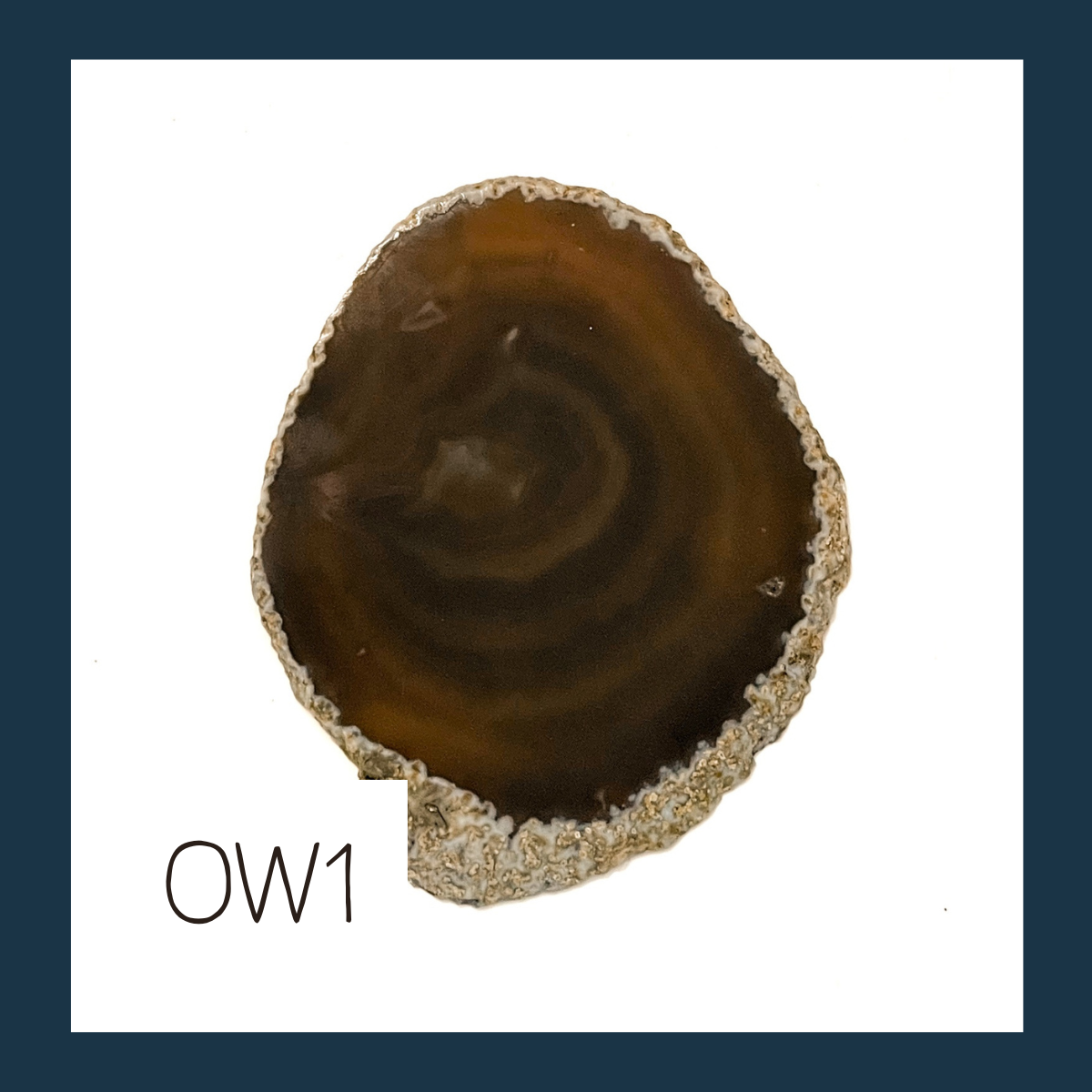 LARGE Agate Ornament - Darks