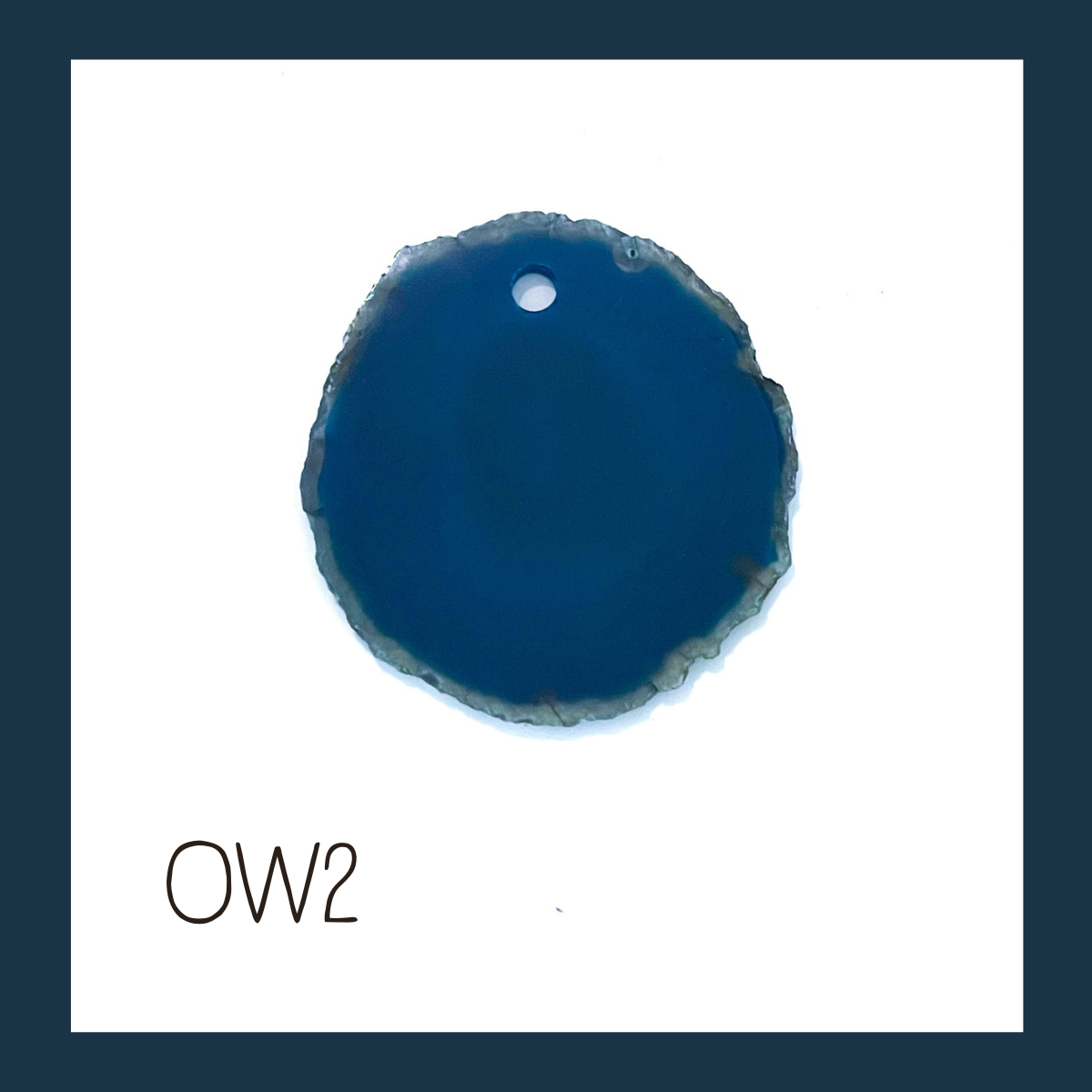 LARGE Agate Ornament - Darks