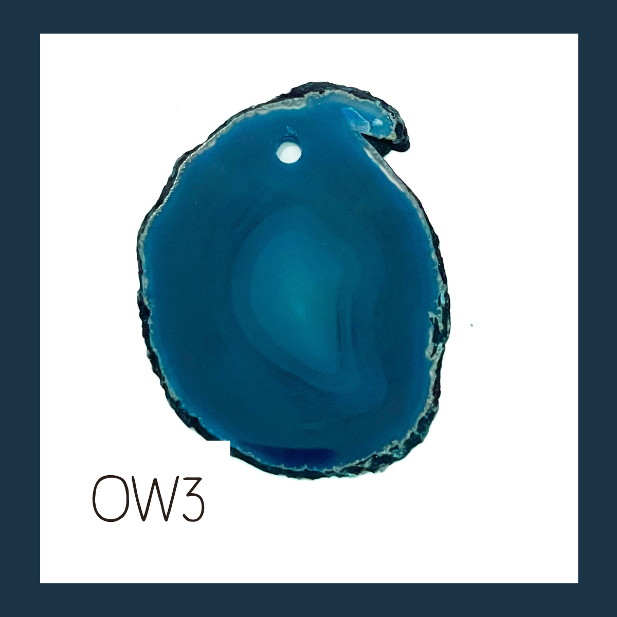 LARGE Agate Ornament - Darks