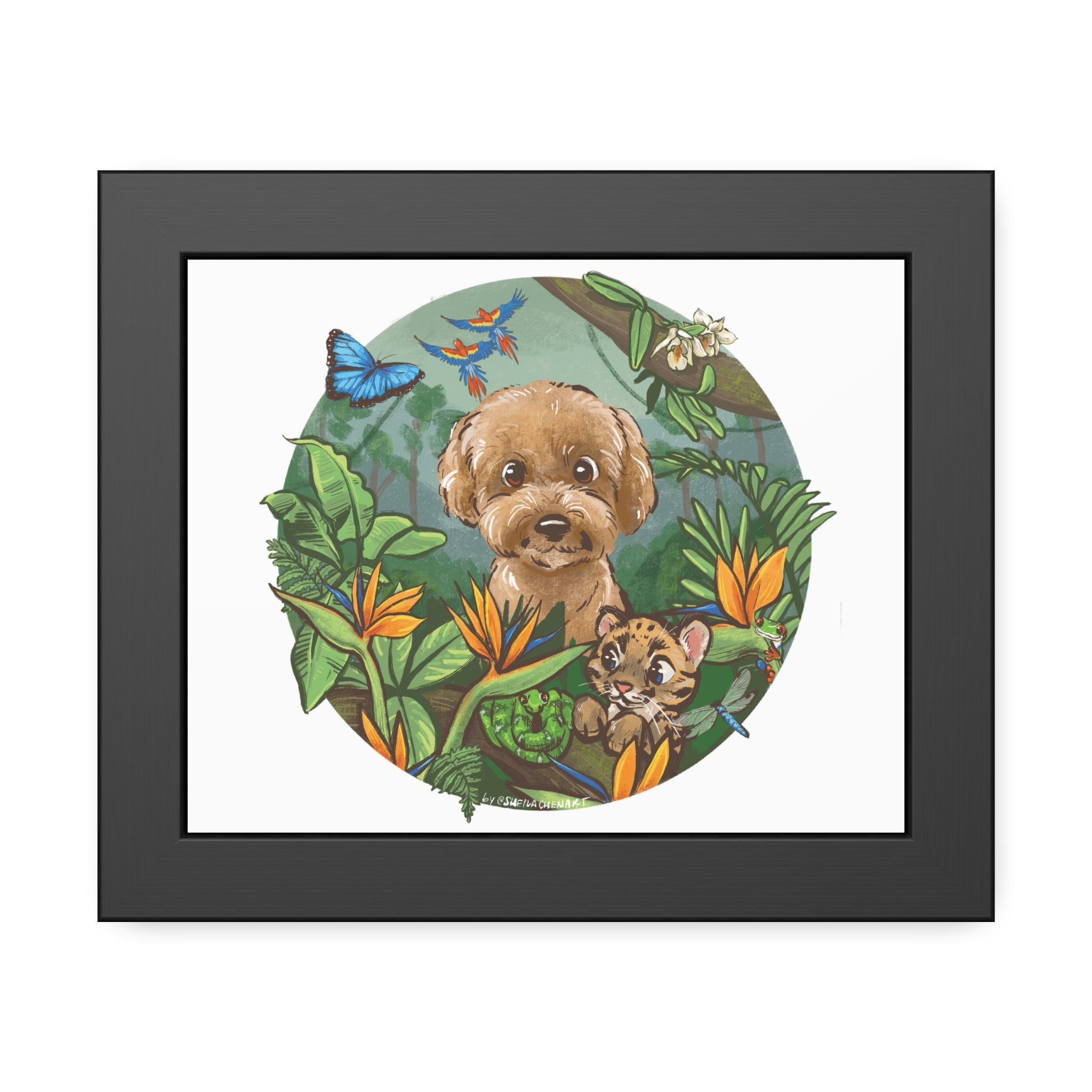 Framed Art Print - 10736