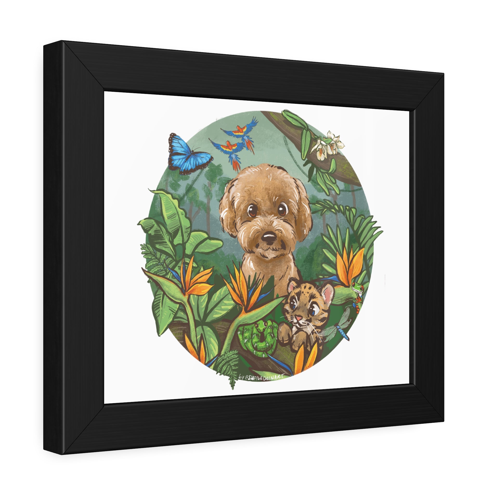 Framed Art Print - 10736