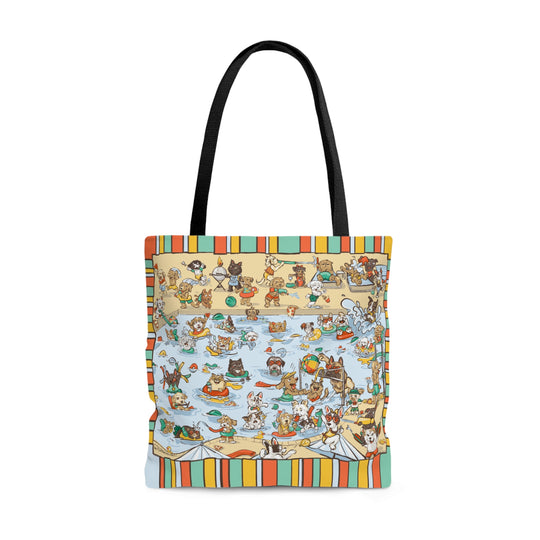 AOP Tote Bag - Pool Party