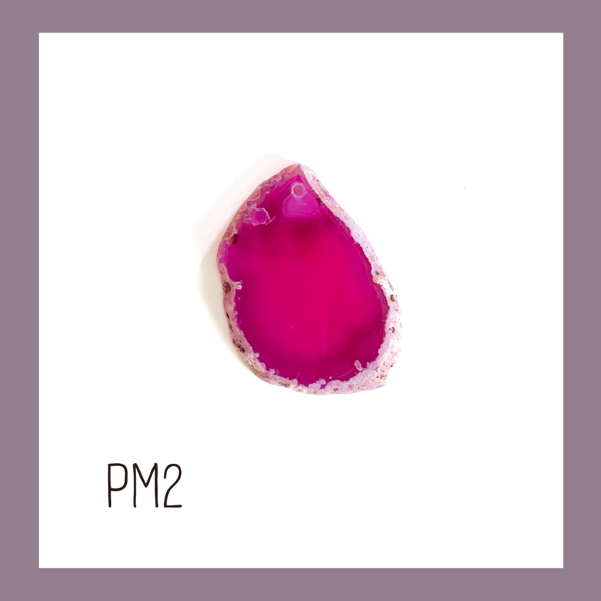 MINI Agate Ornament - Pinks