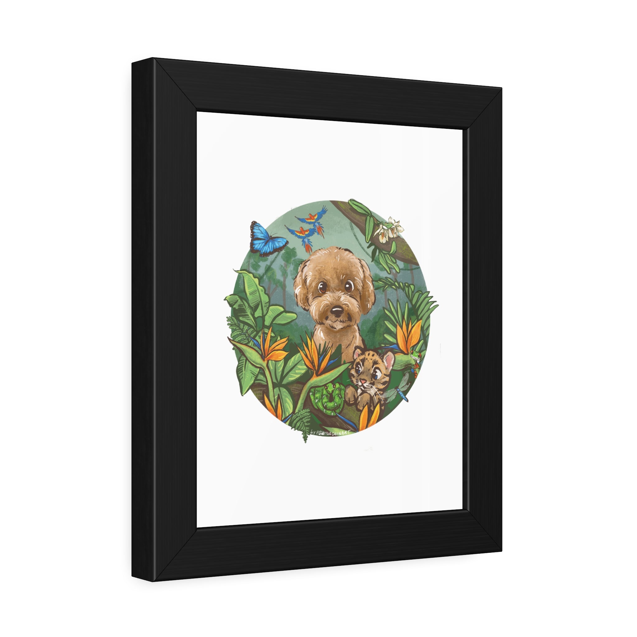 Framed Art Print - 10736