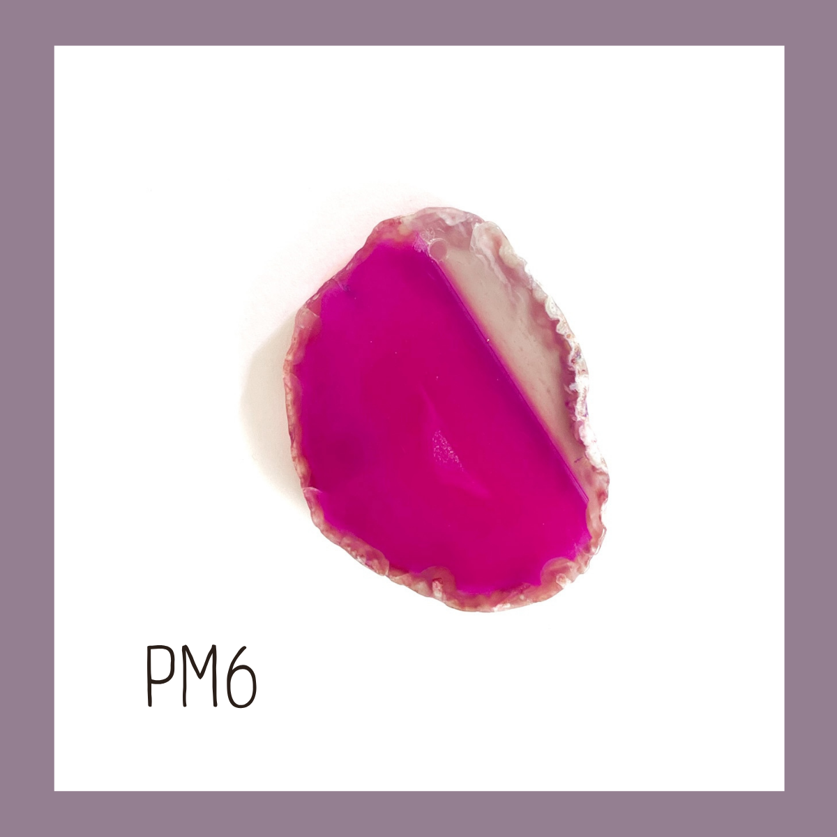 MINI Agate Ornament - Pinks