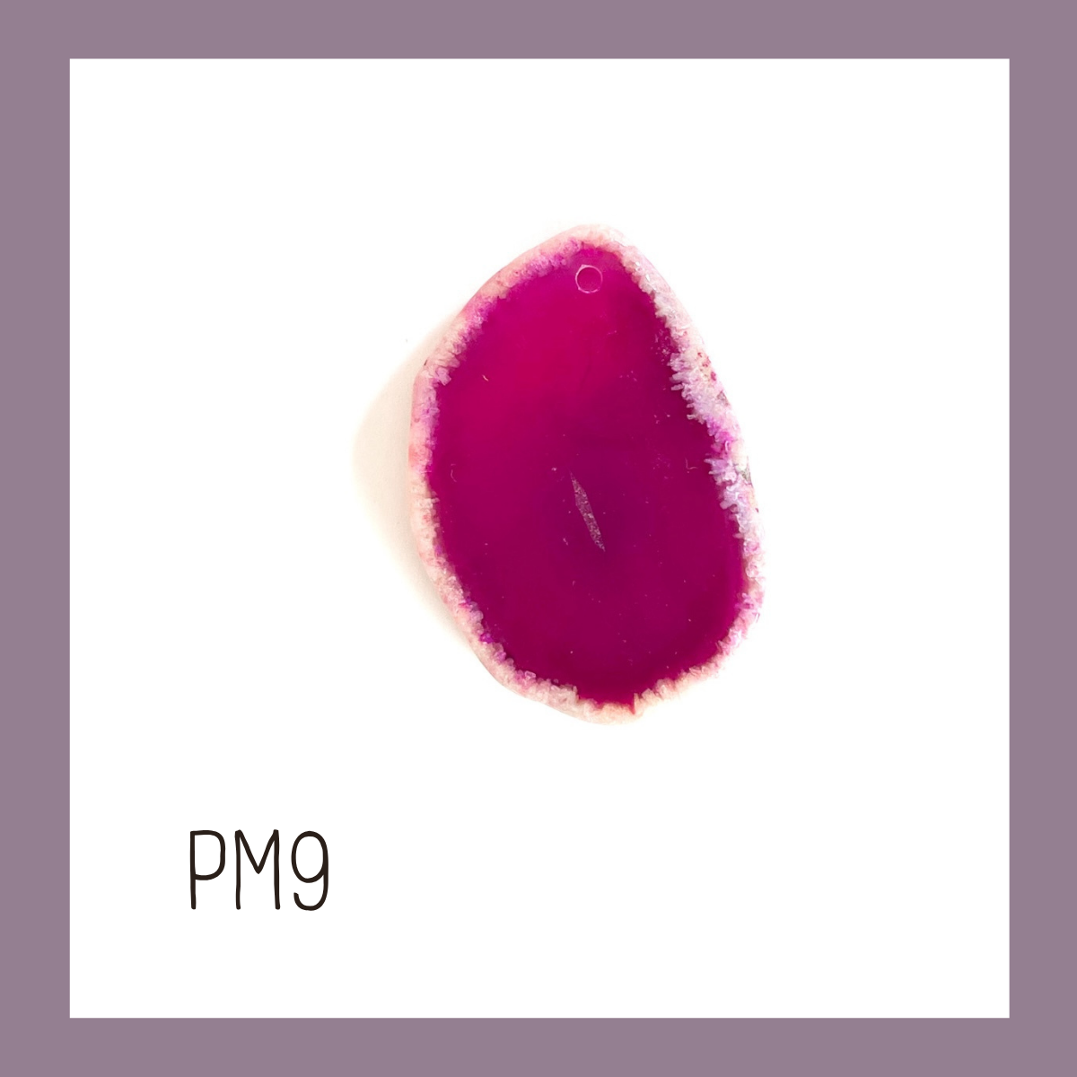 MINI Agate Ornament - Pinks