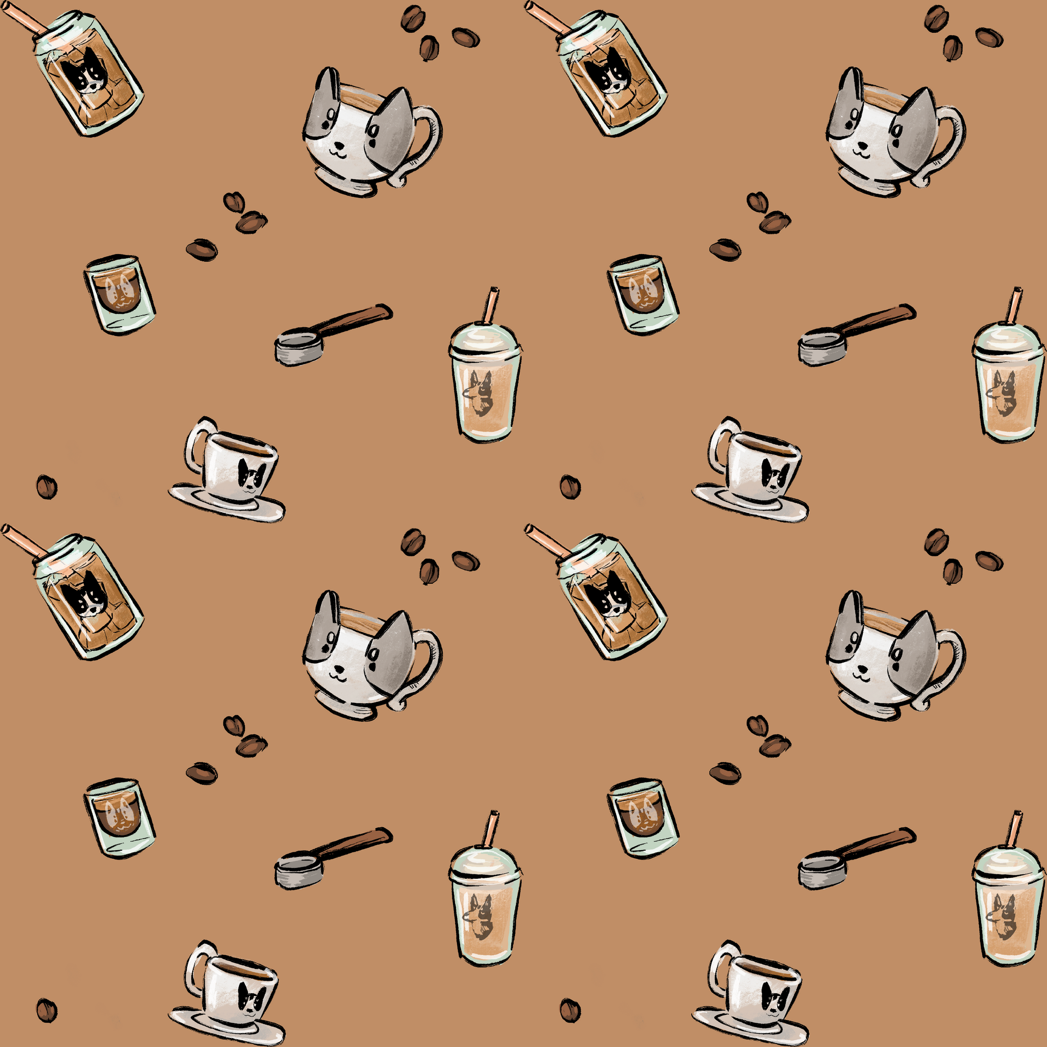 Coffee Pattern