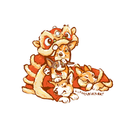 Lion Dance Cuddle