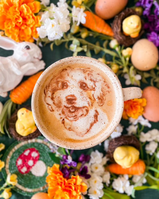 Latte Pet Portrait - Spring