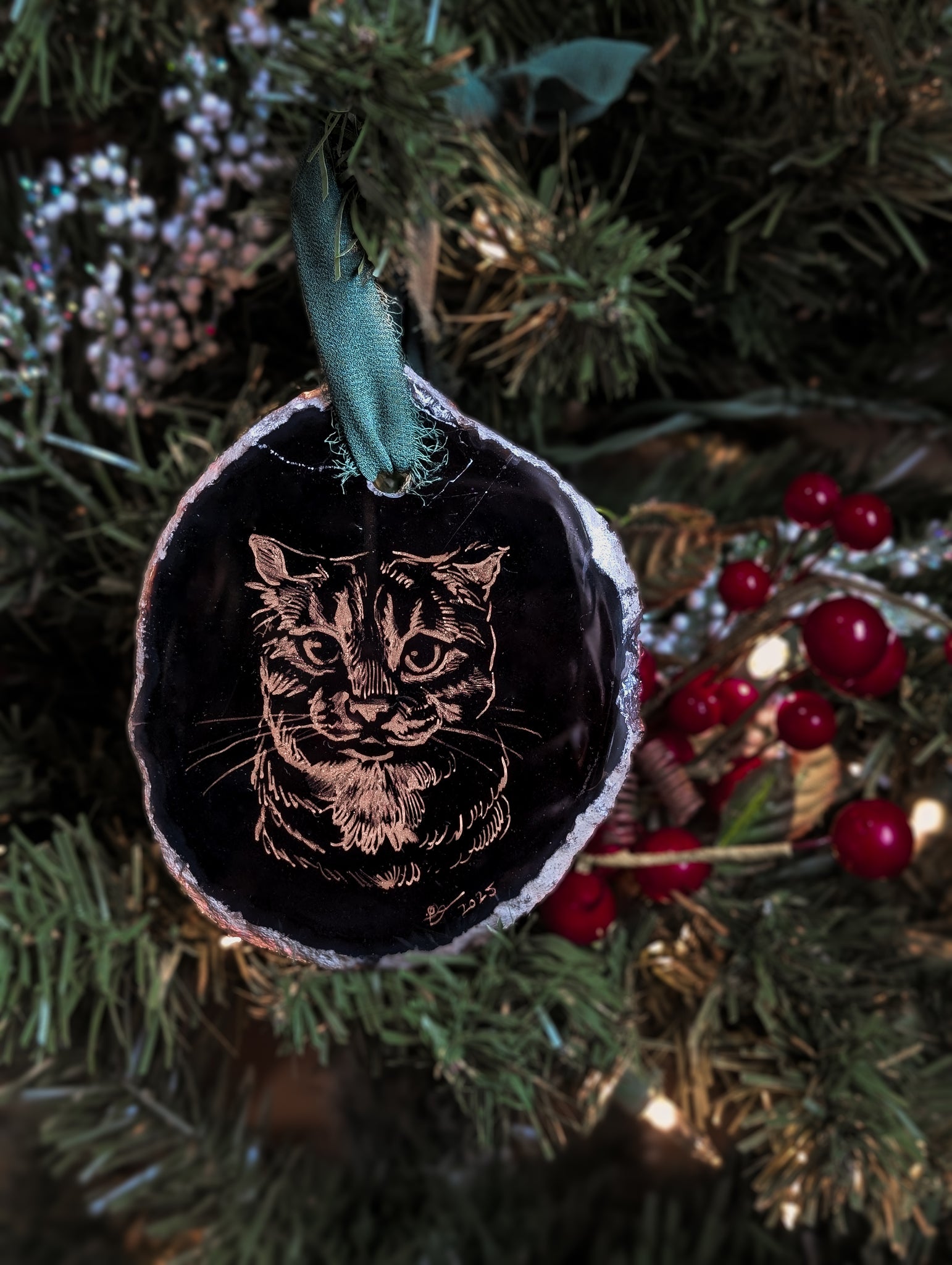 Agate Ornament (Preorder!)