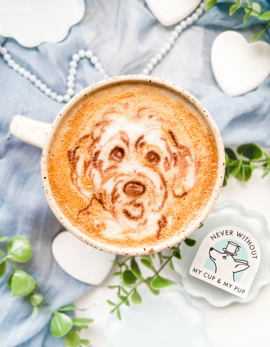 CHANCE - Buttsniffer - Chance's Latte Pet Portrait