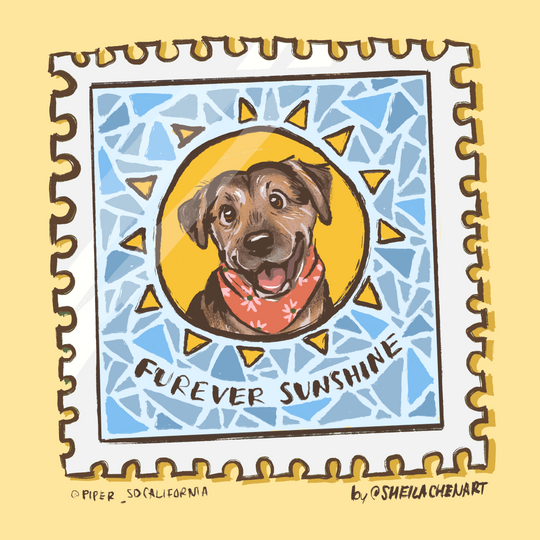 Furever Sunshine Stamp