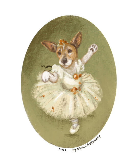 Ballerina Edgar Degas