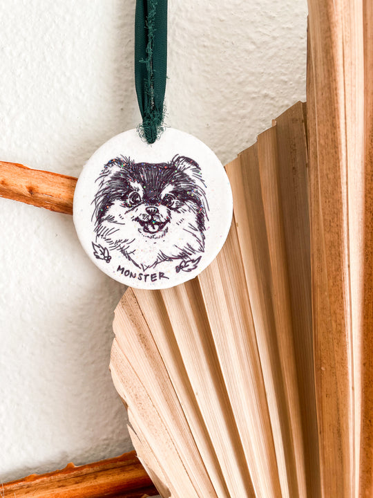 Pawliday Ornaments - Ceramic (Circle)