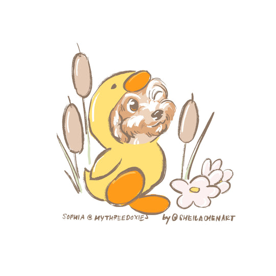 Cottontail Ducky