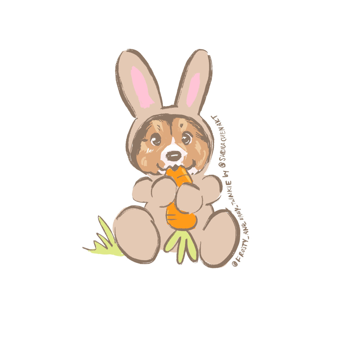 Nibblin Bunny Sheilachenart