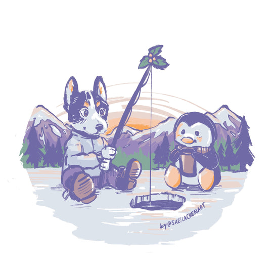 Penguin Fishing