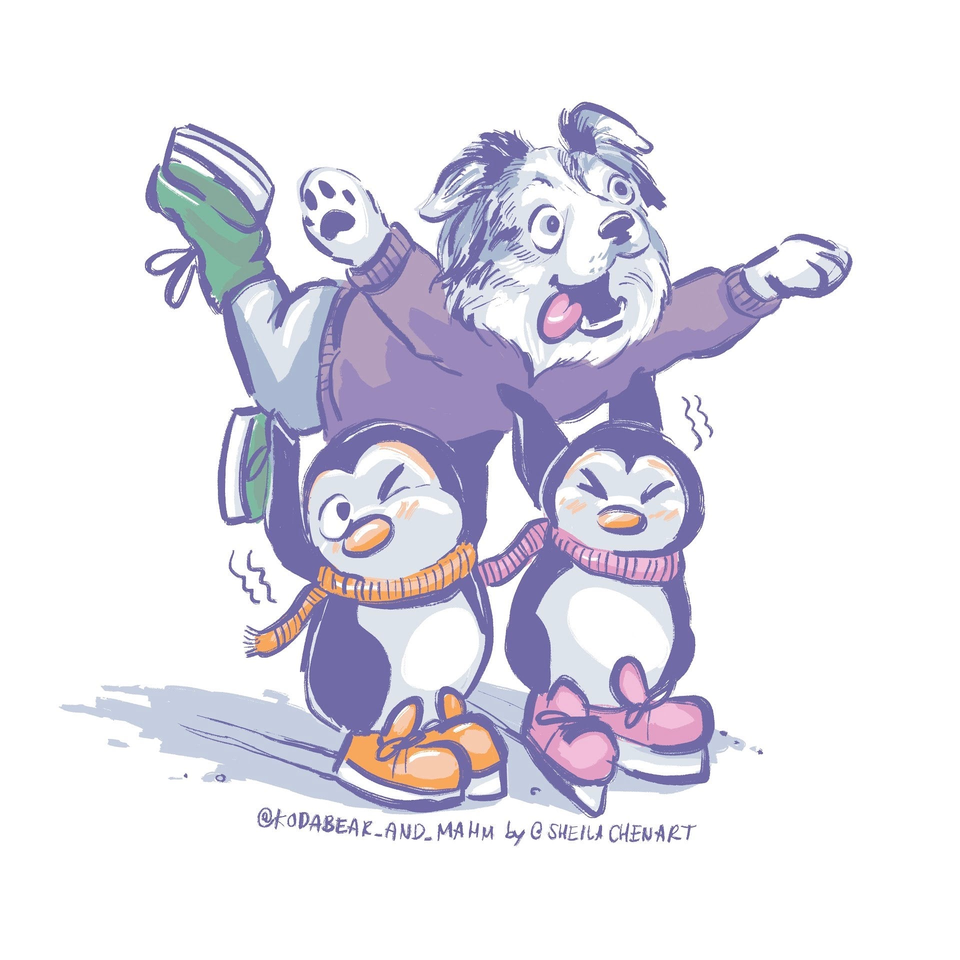 Penguin Skating