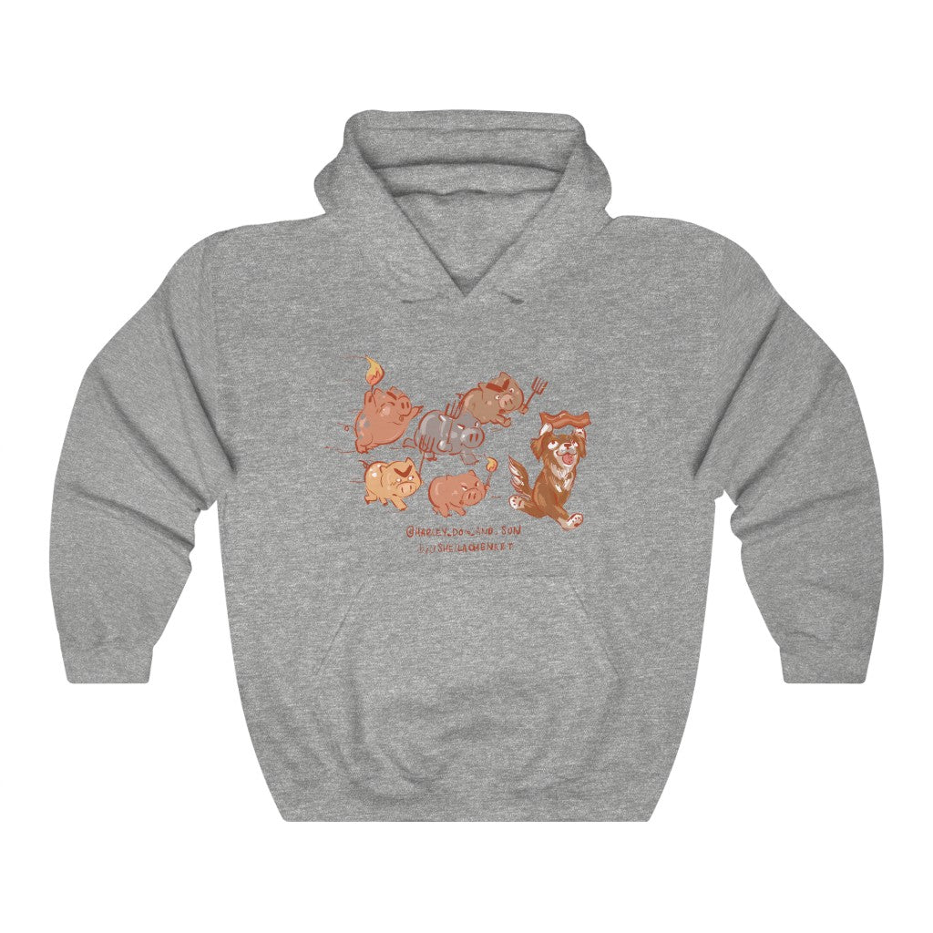 Hooded Sweatshirt - Bacon